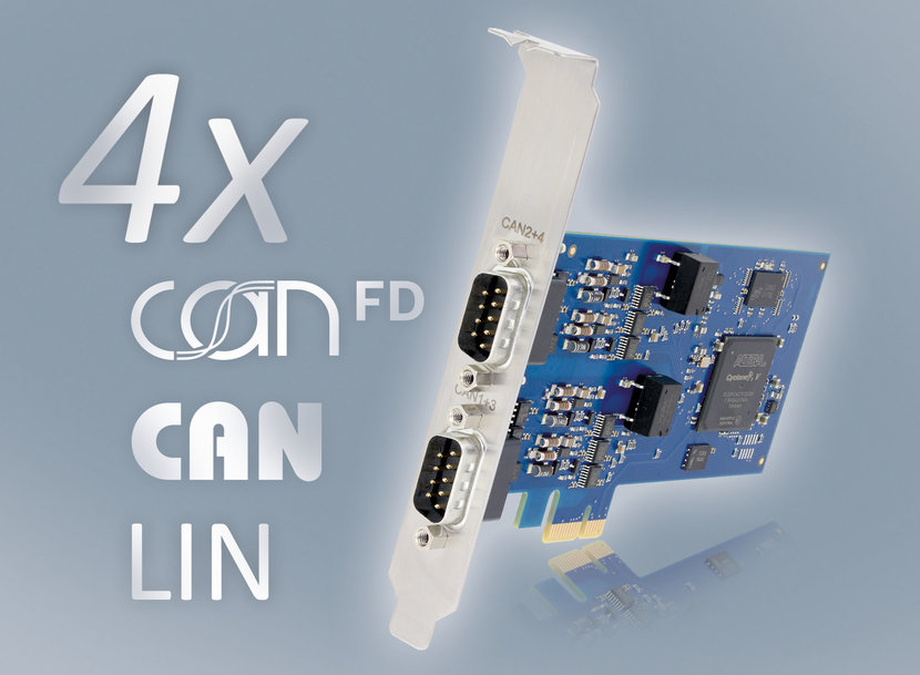 Výkonné multikanálové PC rozhraní CAN-FD Ixxat pro testovací systémy v automobilové výrobě a aplikace v průmyslu